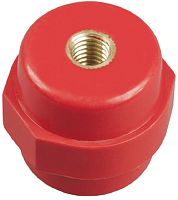 Изолятор силовой шинный IEK SM30 (М8) красный картинка 